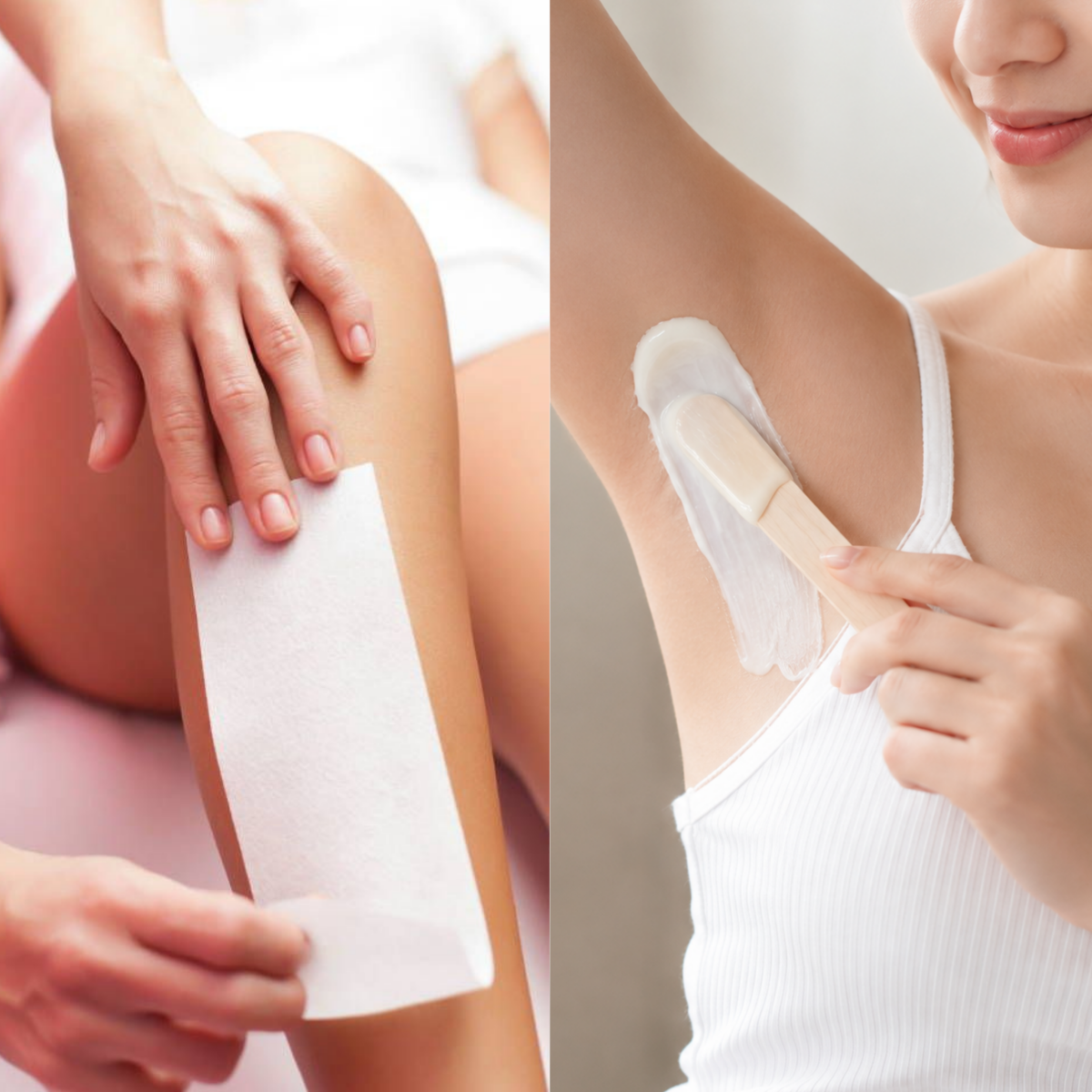 So sánh 2 phương pháp wax nóng và con lăn