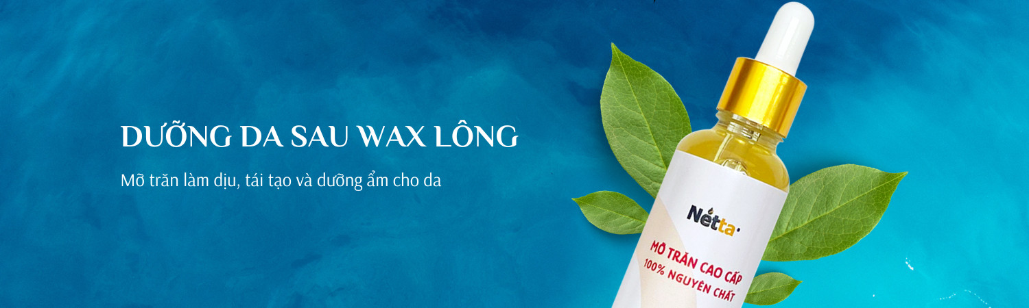 Mỡ trăn netta hỗ trợ triệt lông