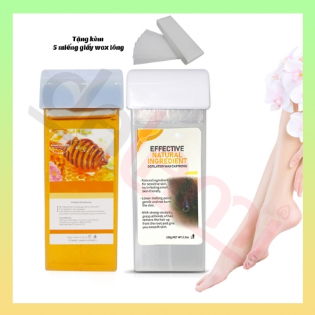 Tuýp Gel wax lông nóng 100ml có đầu lăn chuyên dụng - thích hợp wax lông tay chân