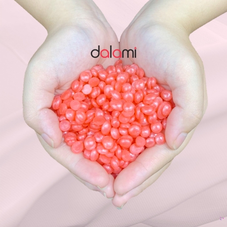 Sáp wax lông Dalami Ruby Đỏ - sáp glitter lấp lánh siêu đẹp siêu bám lông