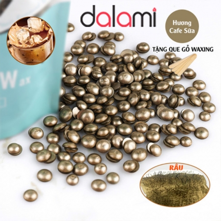 Sáp wax lông nóng Dalami ngọc trai nâu - sáp wax tẩy sạch lông tận gốc