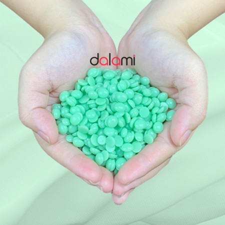 Sáp wax lông toàn thân Dalami màu Trà Xanh - da mướt mịn màng